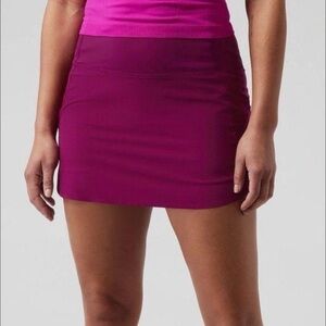 ATHLETA Women’s Run With It Skort Magenta Size XS